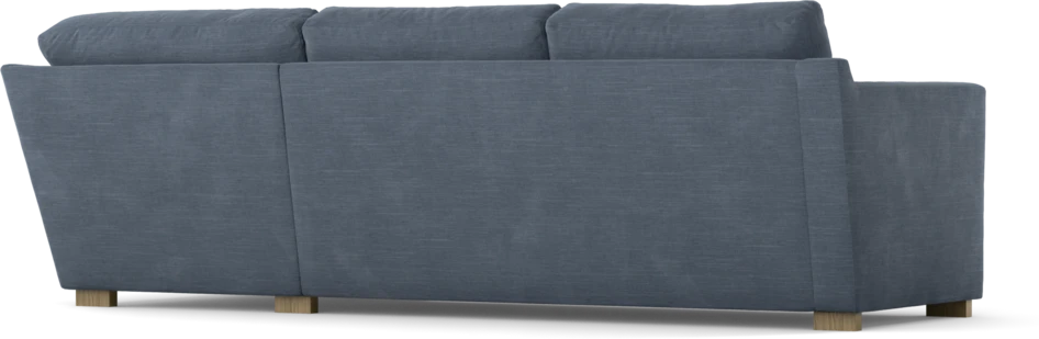 Friday - 2,5-sits soffa med divan höger - Blå
