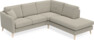 Eden - 2-sits soffa med divan - Brun