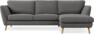 Madison Lux - 2-sits soffa med schäslong höger - Grå