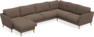 Bridge - Hörnsoffa, 3+2-sits med schäslong vänster - Beige