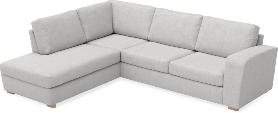 Friday - 2,5-sits soffa med divan vänster - Grå