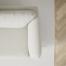Madison Lux - 2-sits soffa - Vit
