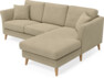 Eden - 2-sits soffa med schäslong - Beige
