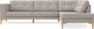 Rio - 3-sits soffa med divan höger - Beige