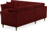 Eden - Hörnsoffa, 2+2-sits - Röd