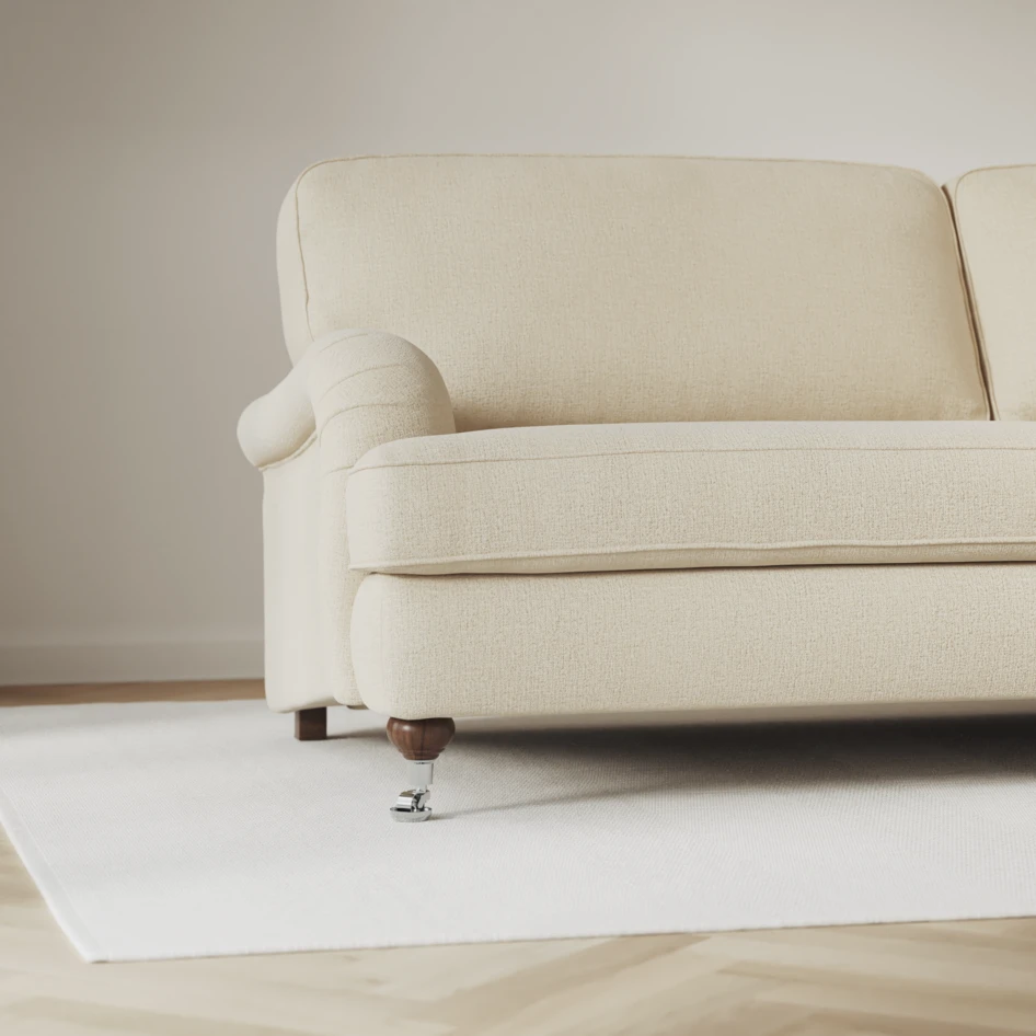 Oxford - 3-sits soffa svängd - Beige