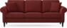 Eden - 3-sits soffa - Röd