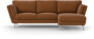 Madison - 2-sits soffa med schäslong höger - Orange