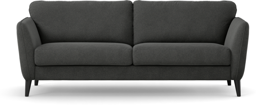 Bridge  - 3-sits soffa - Svart