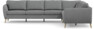 County - Hörnsoffa, 3+2-sits - Grå