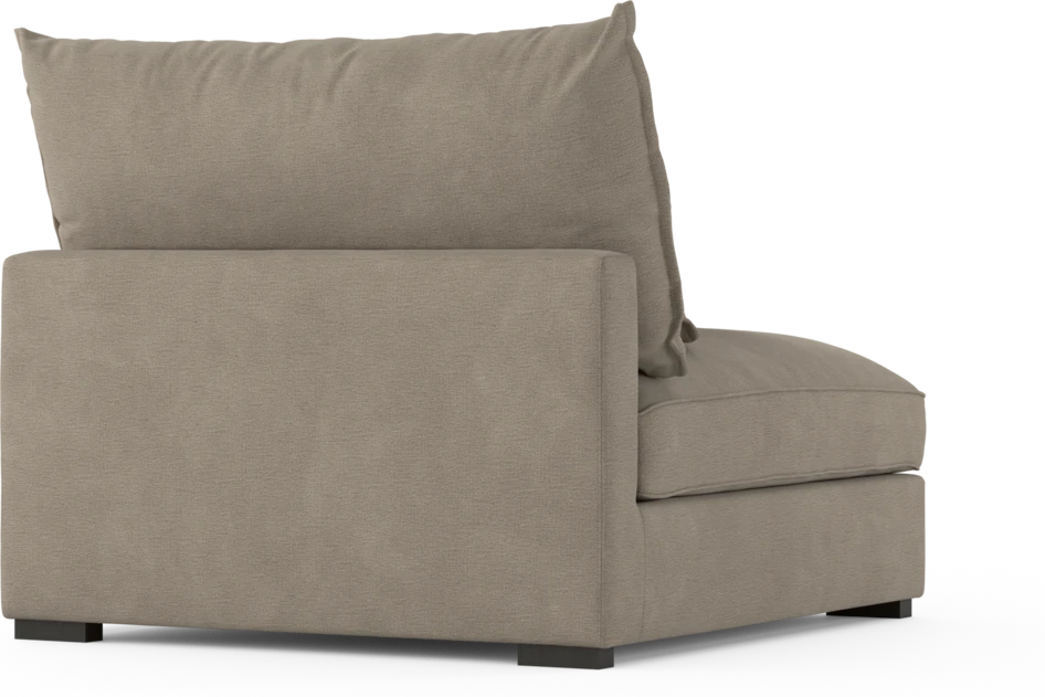 Rossi - 1,5-sits utan armstöd - Beige
