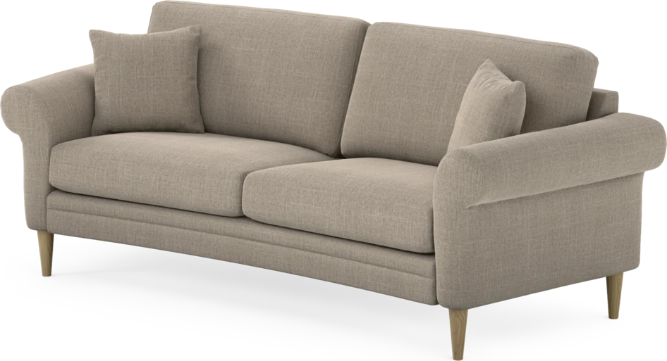 Eden - 2,5-sits soffa svängd - Beige