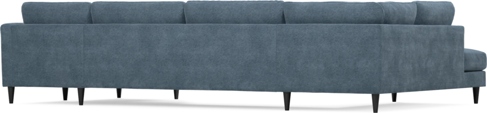 Bridge - 3-sits soffa med divan vänster och schäslong höger - Blå