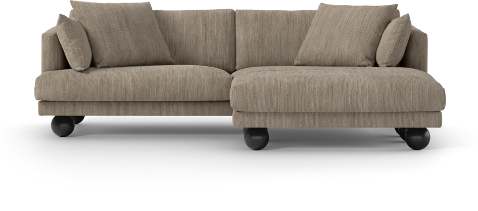 Harper - 4-sits med schäslong XL höger - Beige