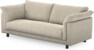 Cherrie - 2,5-sits soffa, hel dyna, fast klädsel - Beige