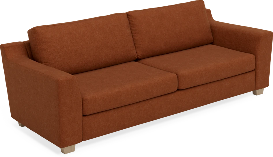 Friday - 3-sits soffa - Orange