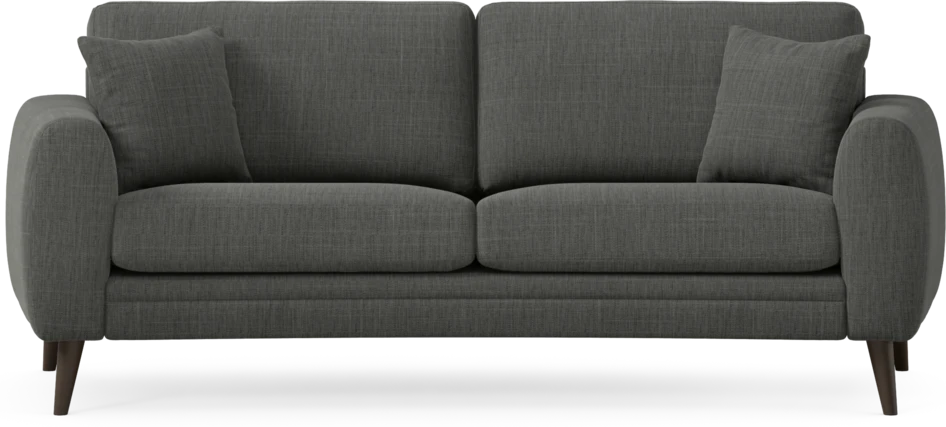 Eden - 2,5-sits soffa svängd - Grå