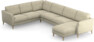 Bridge - Hörnsoffa, 2+3-sits med schäslong höger - Beige