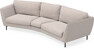 Madison - 3-sits soffa svängd, 90 cm - Beige
