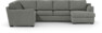Friday - Hörnsoffa, 2+3-sits med schäslong höger - Grå