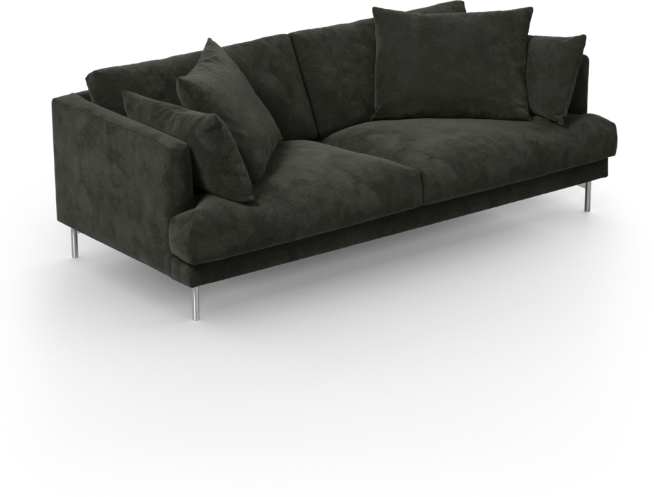 Harper - 3-sits soffa - Svart