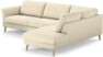 Bridge - 3-sits soffa med divan höger - Beige