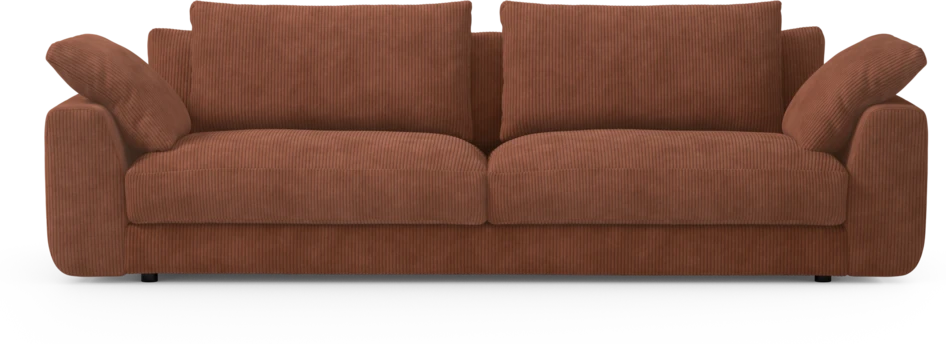 Amie - 4-sits soffa - Orange