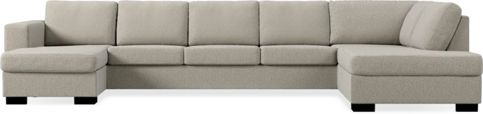 Nevada, 4-sits soffa med schäslong vänster och divan höger