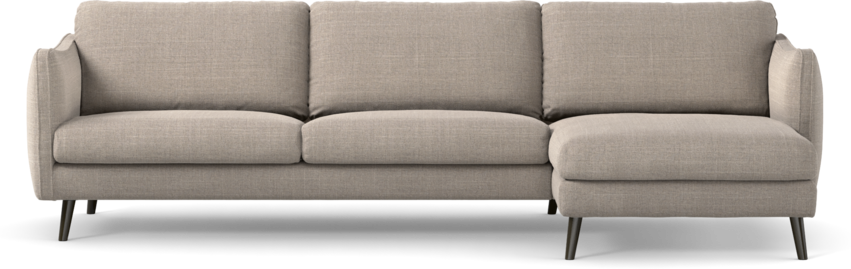 Madison - 3-sits soffa med schäslong höger - Beige