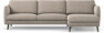Madison - 3-sits soffa med schäslong höger - Beige