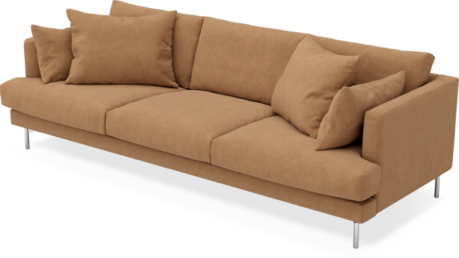 Harper - 4-sits soffa - Gul