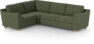 Friday - Hörnsoffa, 1,5+2,5-sits - Grön