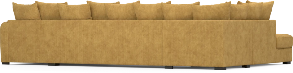 Town - 3-sits soffa med divan vänster och schäslong höger - Gul