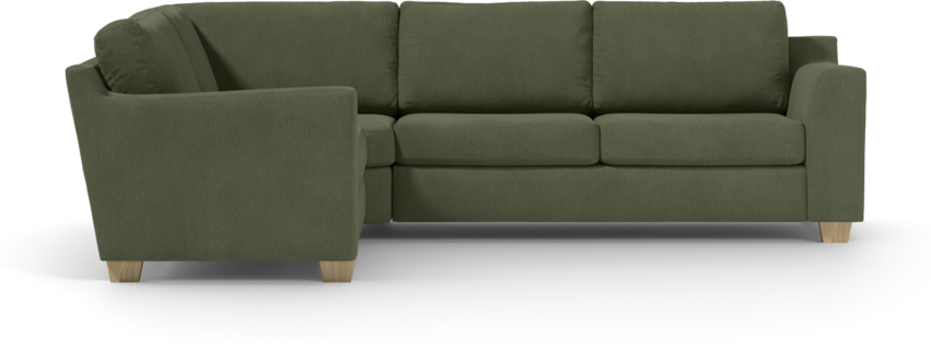 Friday - Hörnsoffa, 1,5+2,5-sits - Grön