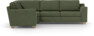 Friday - Hörnsoffa, 1,5+2,5-sits - Grön