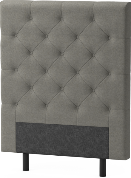 Delux Pikerad - Sänggavel, 90-210 cm - Grå