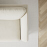 Madison Lux - 3-sits soffa med divan höger - Vit