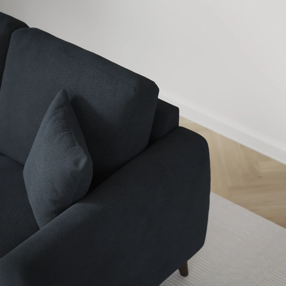 Eden - 2,5-sits soffa - Blå
