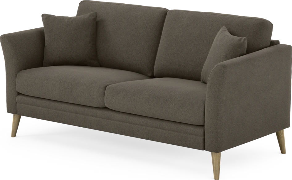 Eden - 2,5-sits soffa - Brun