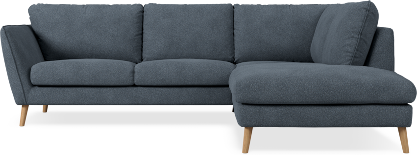 Madison - 2-sits soffa med divan höger - Vit