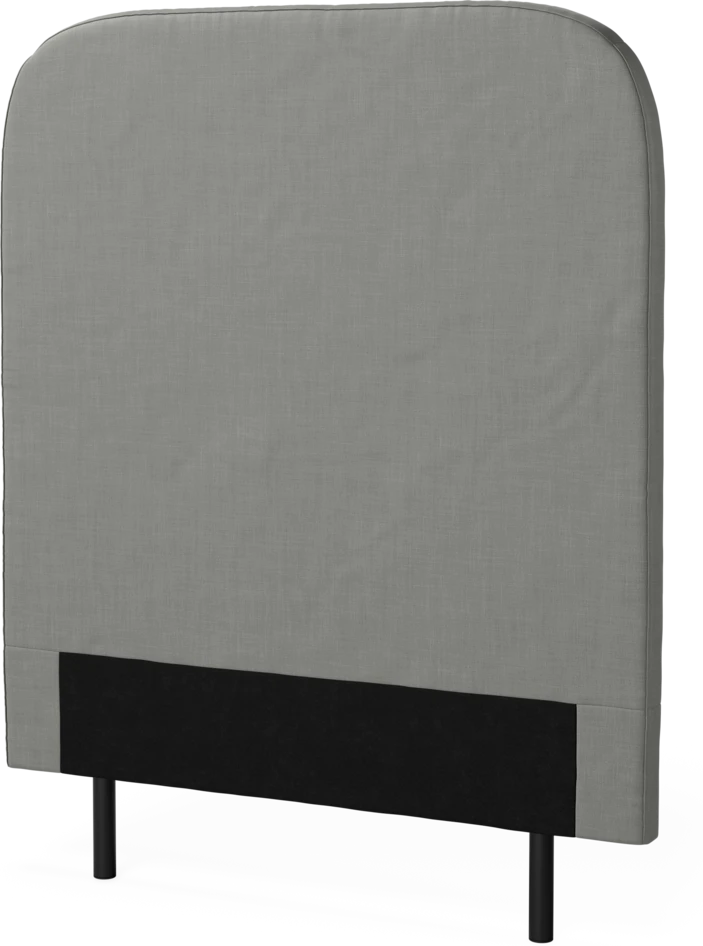 New York slät - Sänggavel, 90-210 cm - Grå