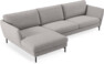Madison Lux - 3-sits soffa med schäslong vänster - Beige