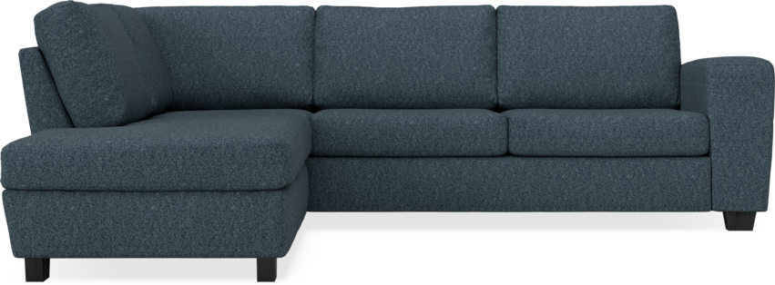 Friday - 2,5-sits soffa med divan vänster - Blå