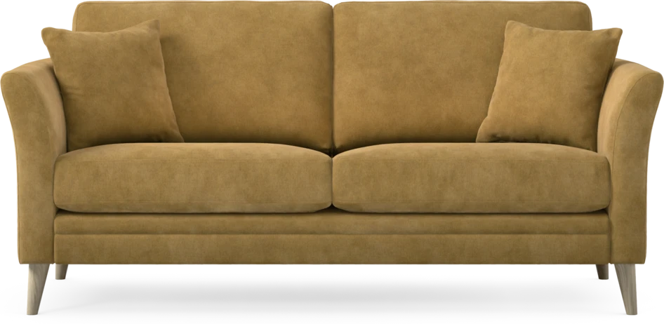 Eden - 2,5-sits soffa - Gul