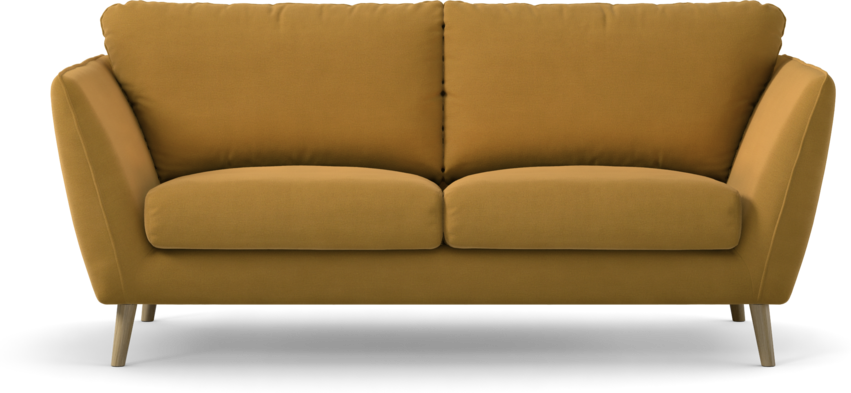 Madison Lux - 2-sits soffa - Gul