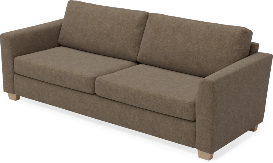 Friday - 3-sits soffa - Brun