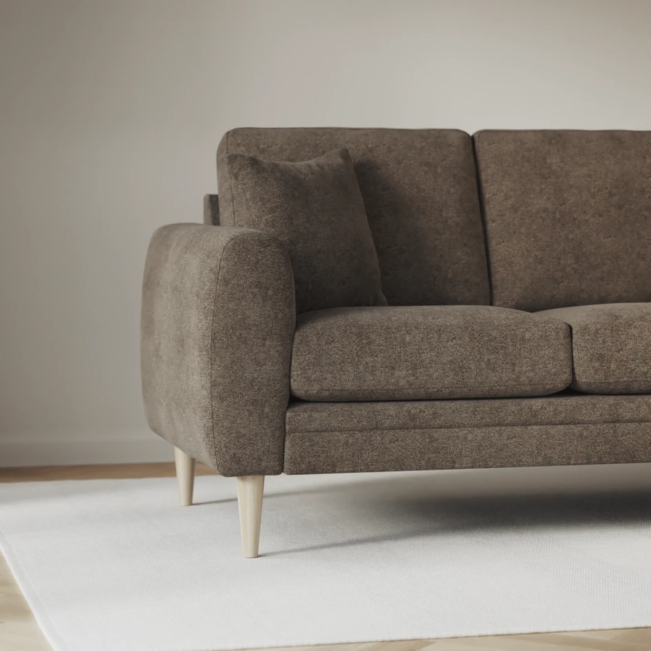 Eden - 2-sits soffa - Brun