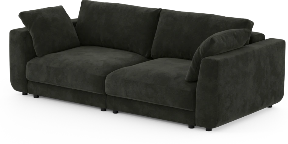 Amie - Bäddsoffa 3-sits - Svart