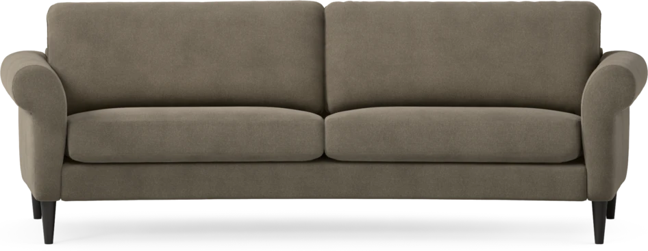Bridge - 3-sits soffa svängd - Beige