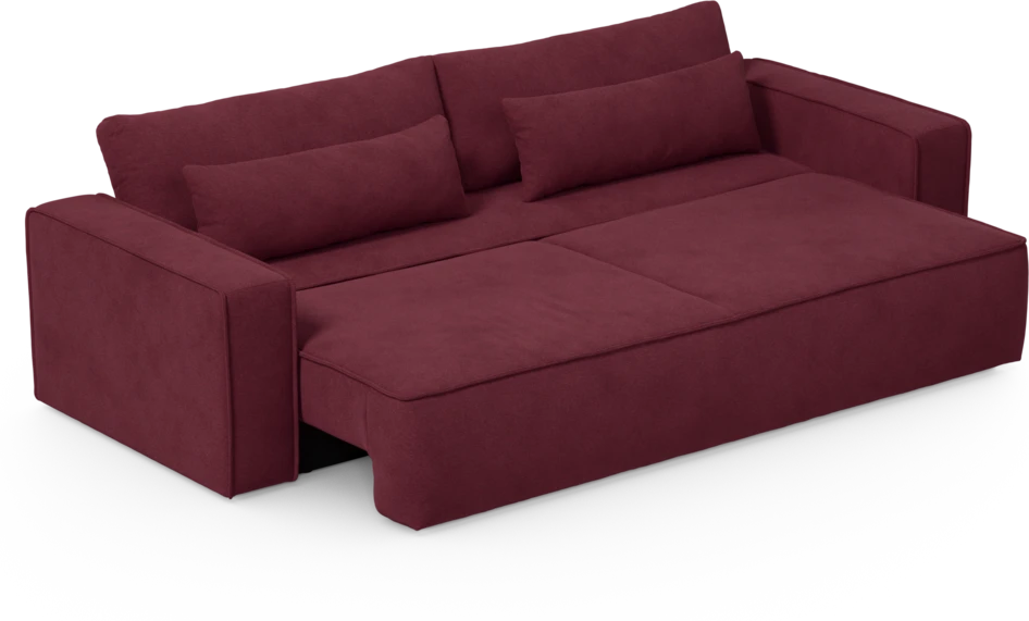 Ide - Bäddsoffa 4-sits - Röd
